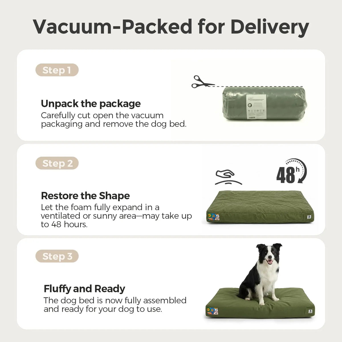 Indestructible Canvas Outdoor Dog Bed Chew Proof Waterproof Pet Mat