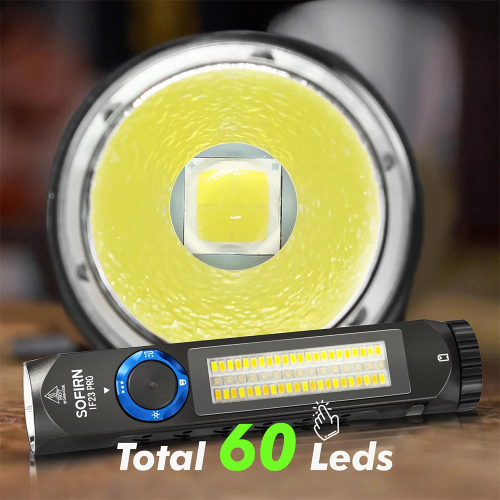 Sofirn IF23 Pro RGB LED Flashlight With Magnetic Mount