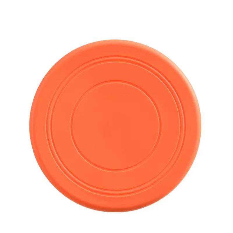 Durable Chewable Frisbee Toy For Dogs Tear Resistant Rubber Disc