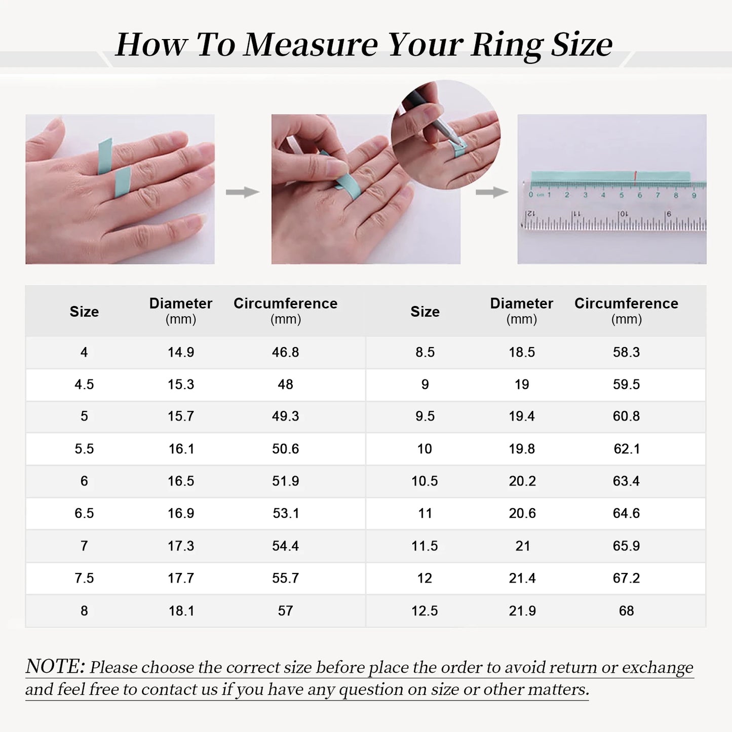 Attagems VVS1 Moissanite Round Cut Sterling Silver Wedding Band For Women