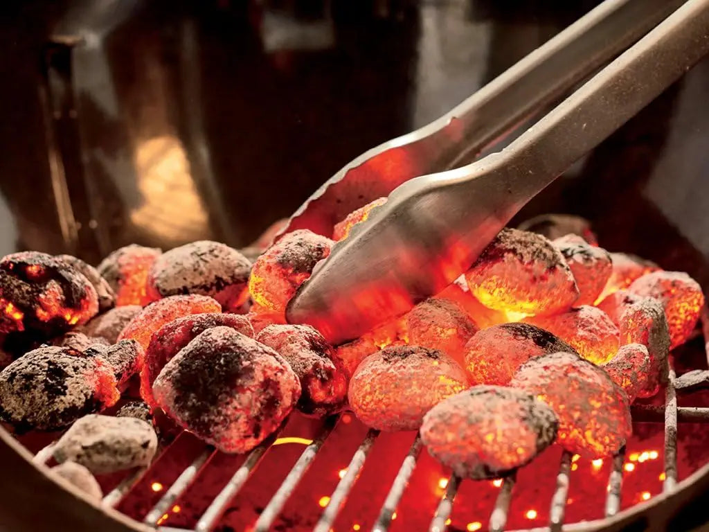 Charcoal Grill With One Touch Cleaning System And Temperature Dampers