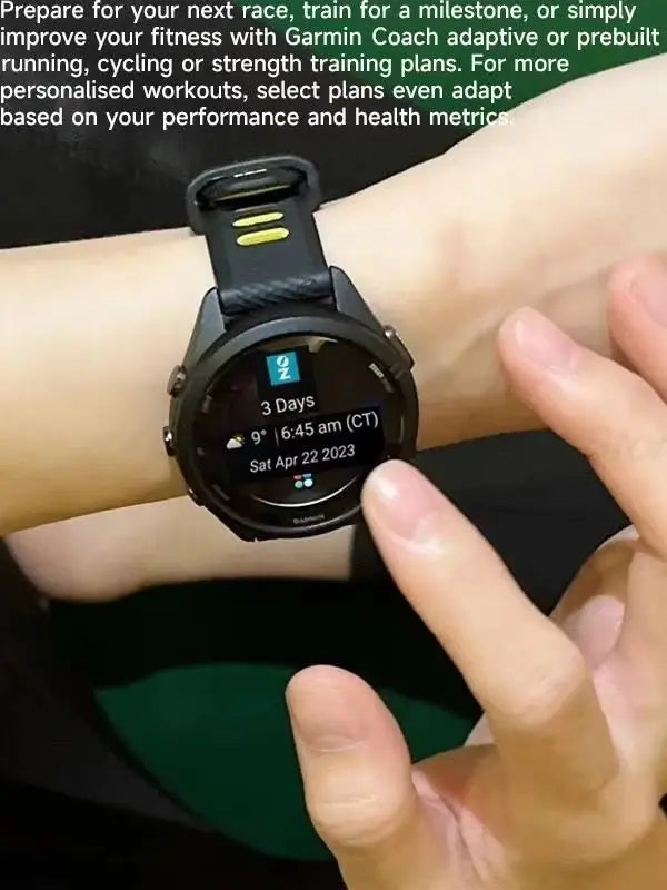 Garmin Forerunner 265 GPS Running Smartwatch With Multi Band Heart Rate