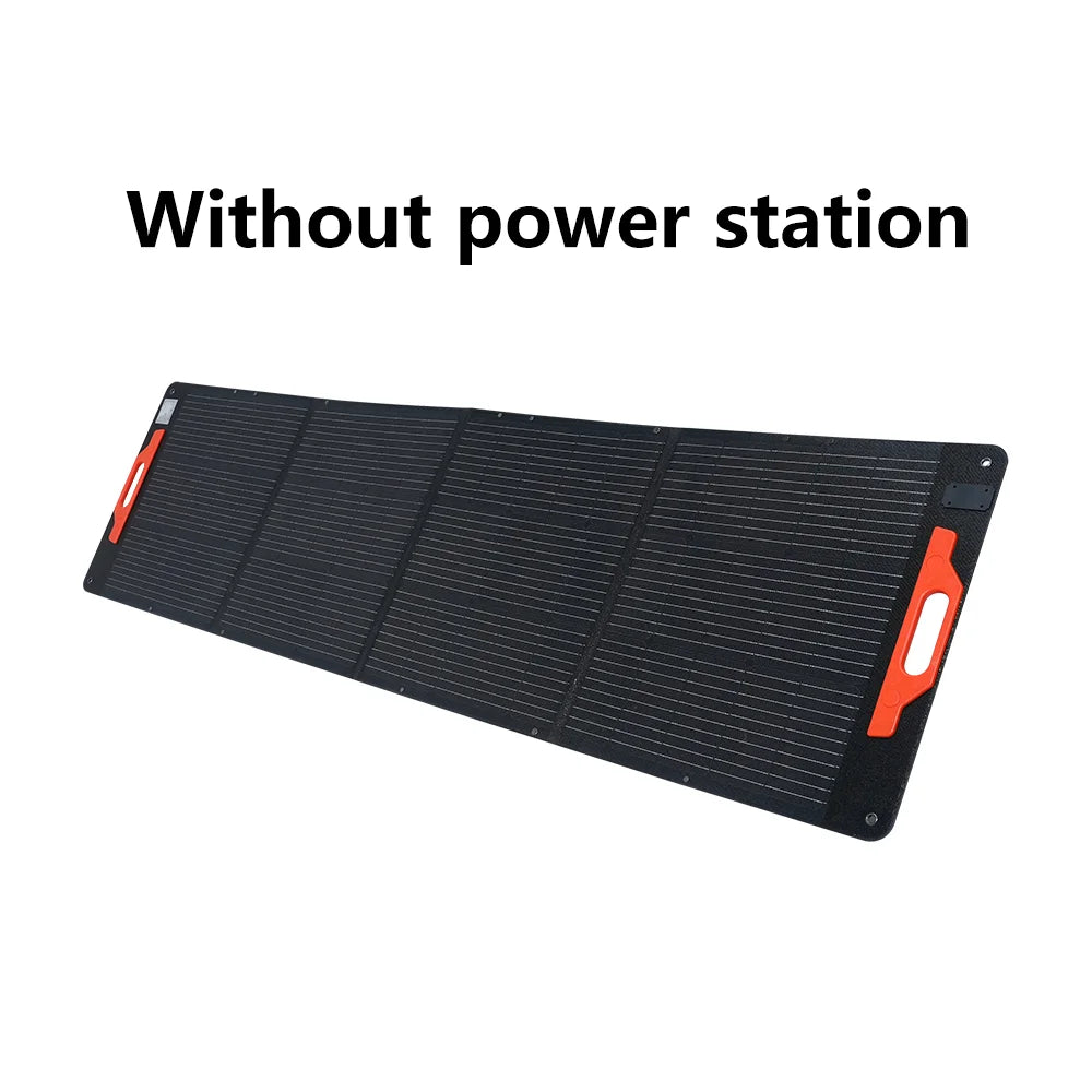 OSCAL Portable Power Station With LiFePO4 Battery And Solar Charging
