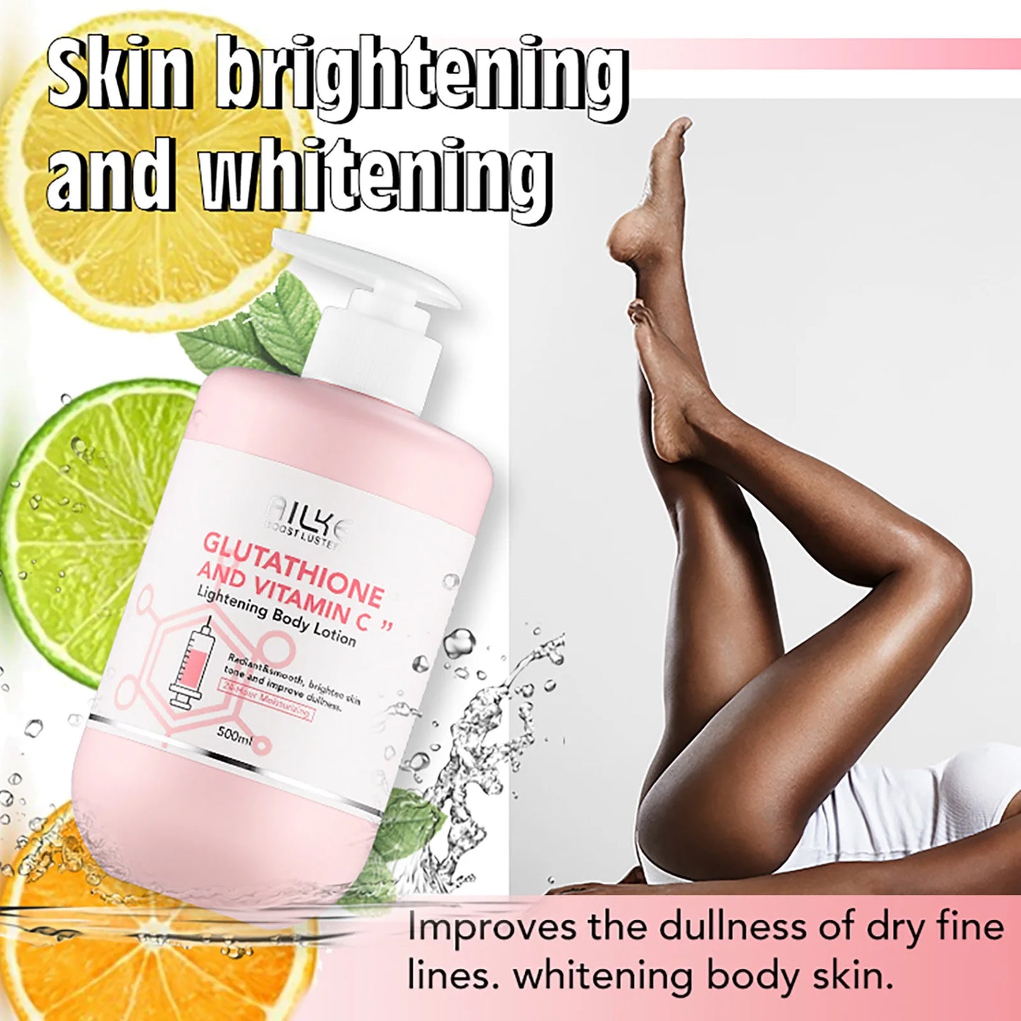 AILKE Brightening Skin Care Set With Vitamin C And Glutathione Moisturizing
