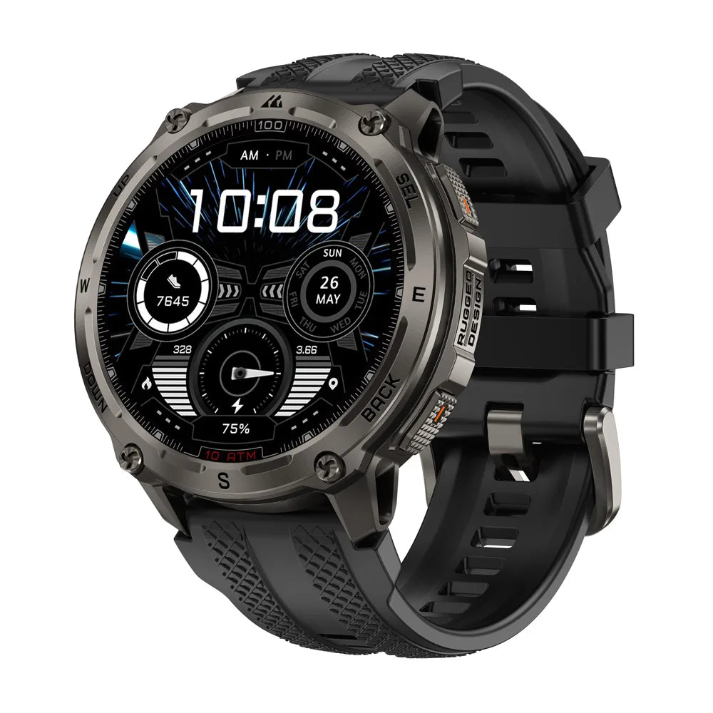 Kospet Tank T4 Smartwatch With 6 Sat Gps And Waterproof Design