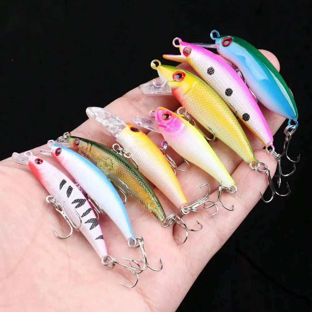 30Pcs Lure Kit With Hard Baits For Bass Pike Trout