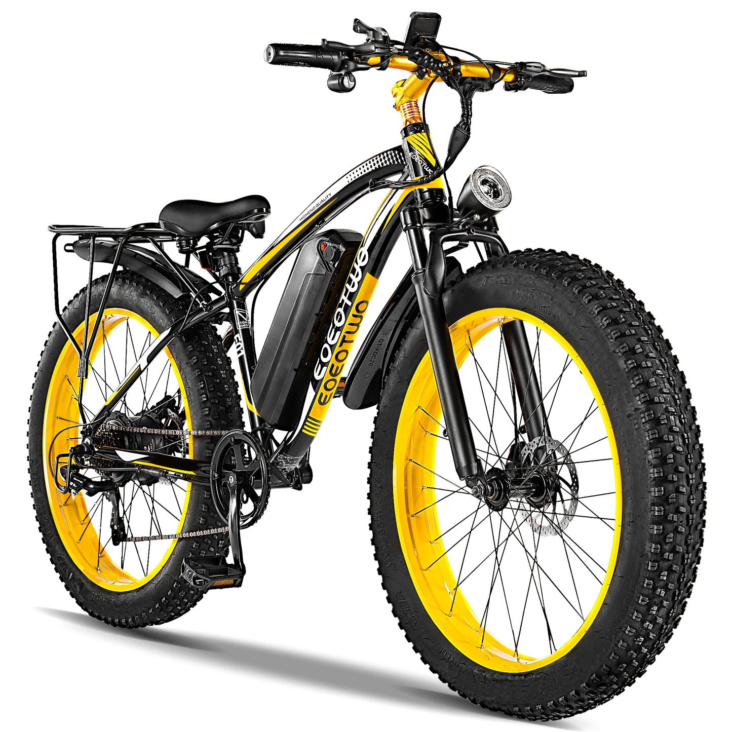 EOEOTWO Electric Bike for Adults 1500W Peak Motor 34MPH Aluminum