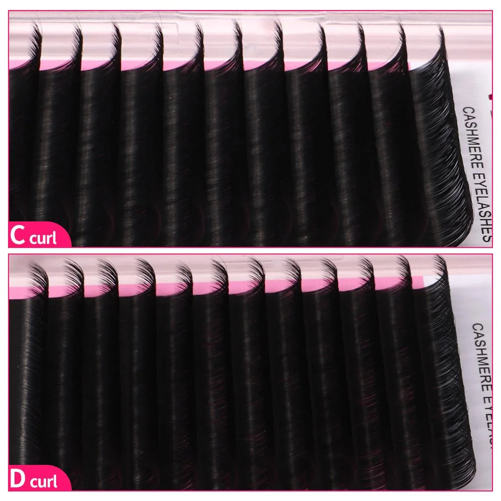 VEYES INC Cashmere Faux Mink Individual Volume Lashes Natural Look