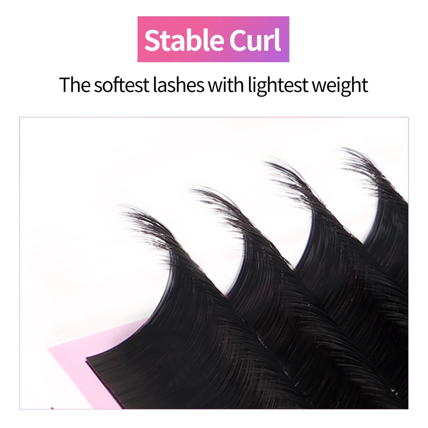 VEYES INC Cashmere Faux Mink Individual Volume Lashes Natural Look
