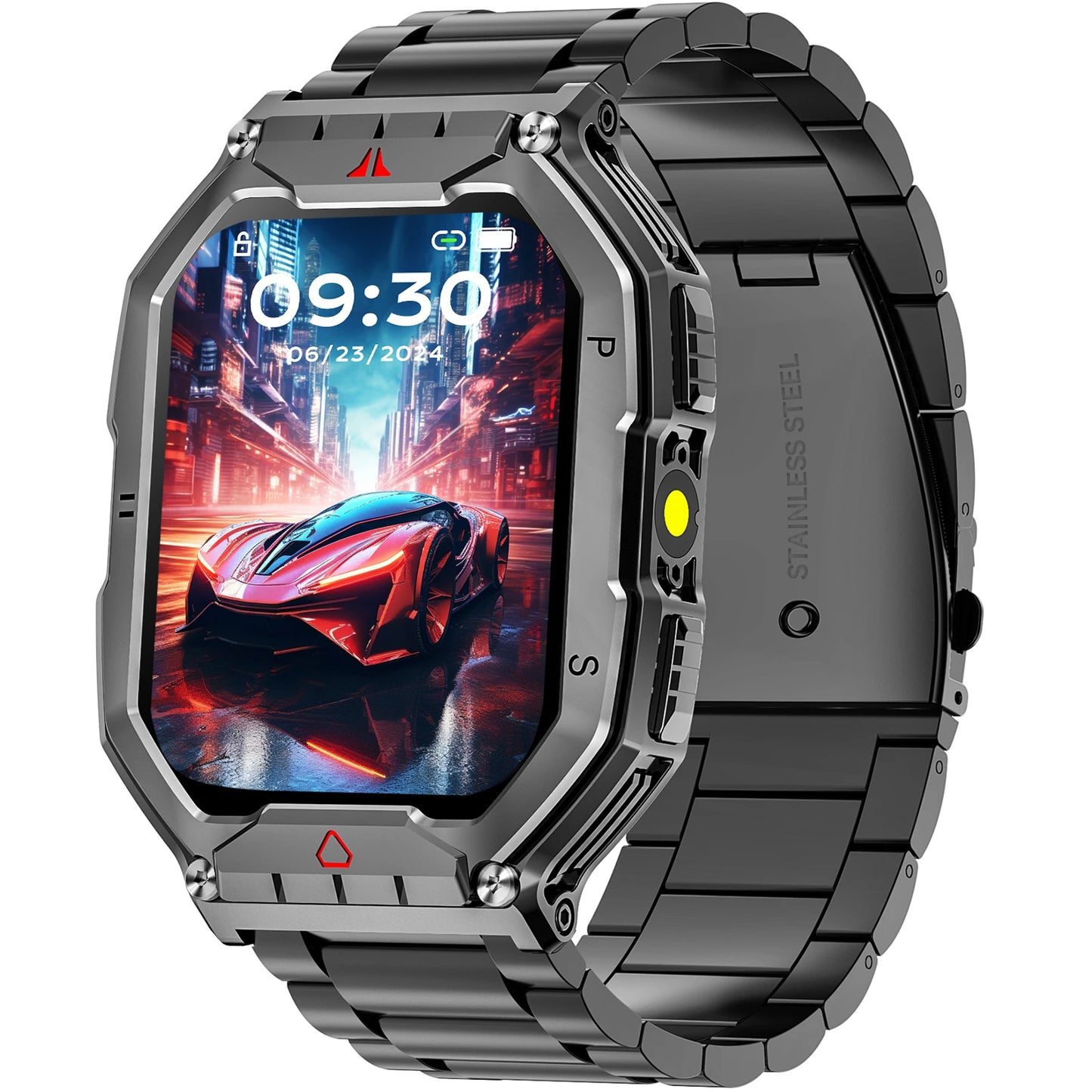 AMOLED Smart Watch for IOS With Heart Rate Monitor