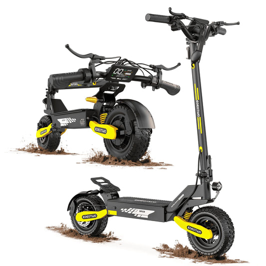 EOEOTWO 1200W Off Road Electric Scooter With Foldable Design