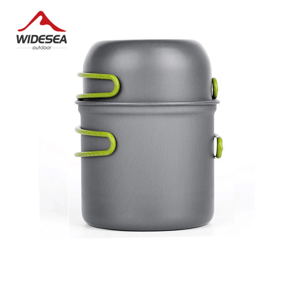 Widesea Ultralight Camping Cookware Set For Outdoor Cooking
