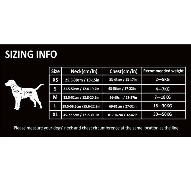 TRUELOVE Reflective Nylon Dog Harness No Pull Adjustable Vehicle Safety