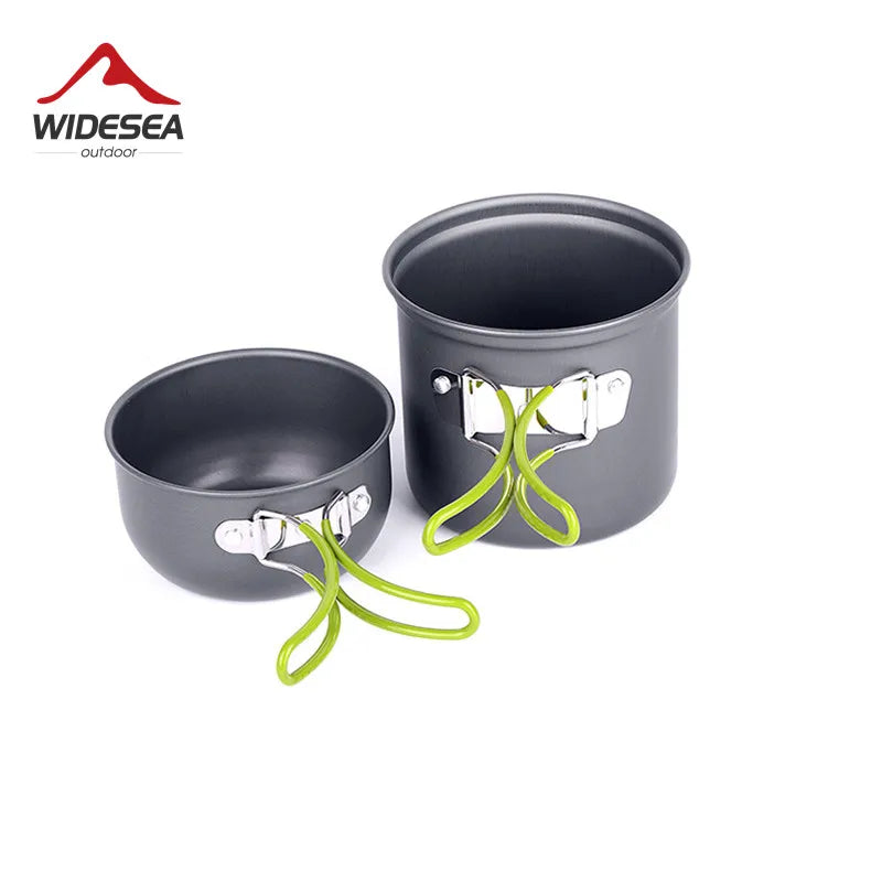 Widesea Ultralight Camping Cookware Set For Outdoor Cooking