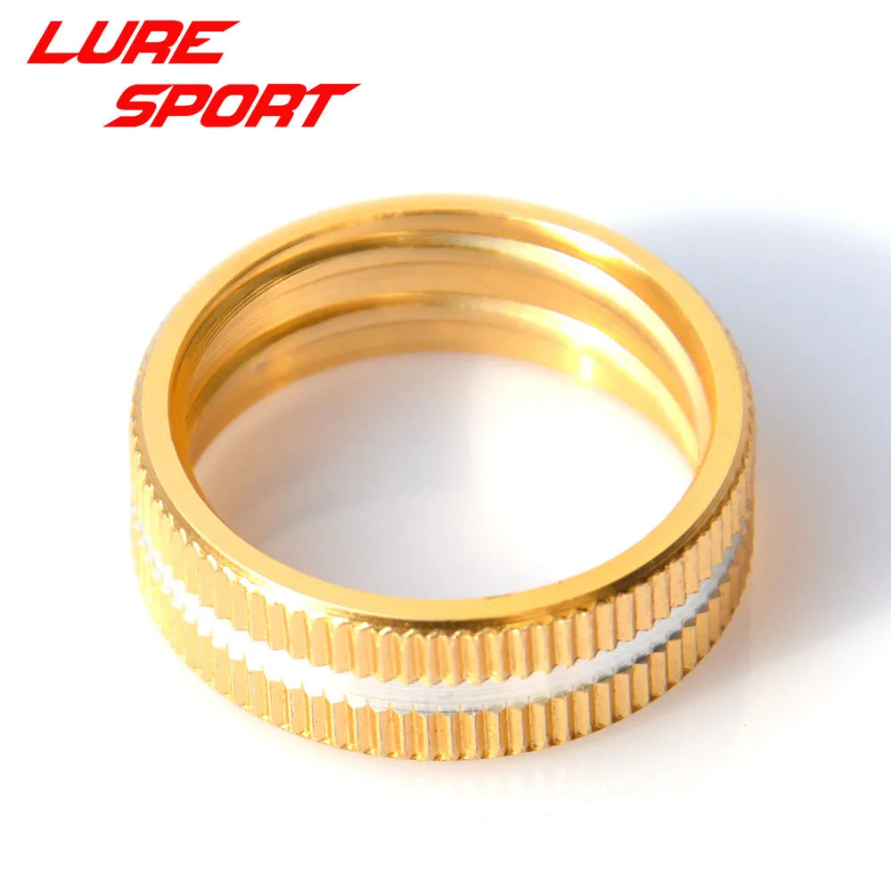 Luresport 8 Pcs Aluminum Alloy Lock Ring Fuji Reel Seat Parts For Fishing Rod Building And Repair