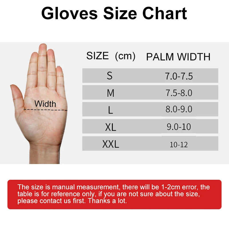 ROCKBROS Cycling Half Finger Gloves Anti Slip Gel Pad Breathable
