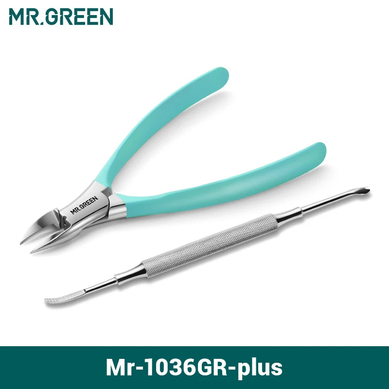 MR GREEN Ingrown Toenail Clippers Stainless Steel Pedicure Tool