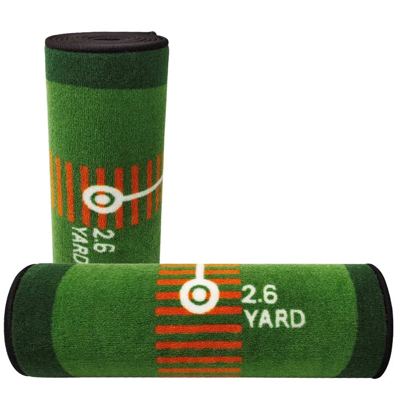 CRESTGOLF Indoor Outdoor Putting Green Practice Mat