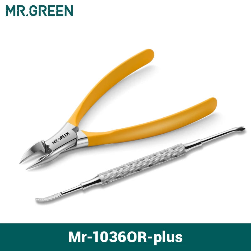 MR GREEN Ingrown Toenail Clippers Stainless Steel Pedicure Tool