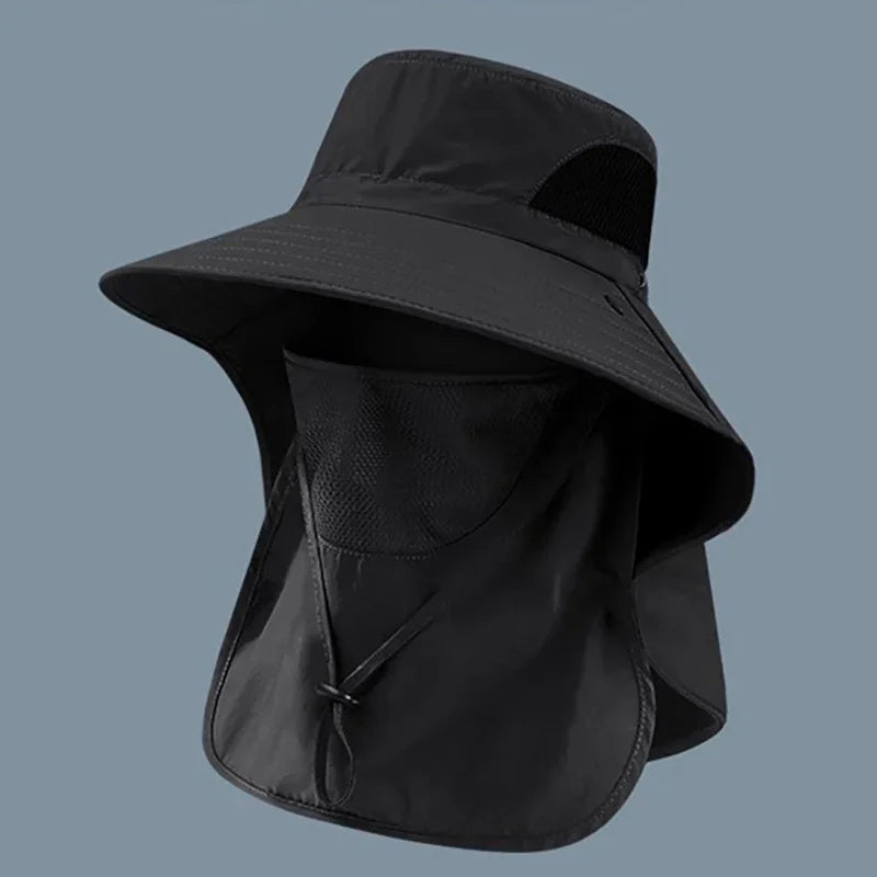 LEOSOXS Sun Hat UV Protection Outdoor Fishing Hiking Camping Visor