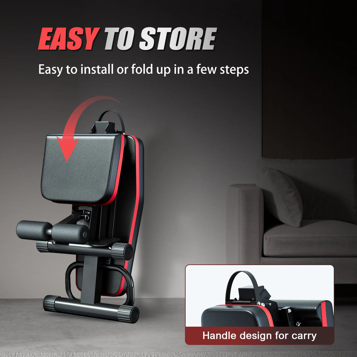 Multi Functional Foldable Dumbbell Bench For Weight Training
