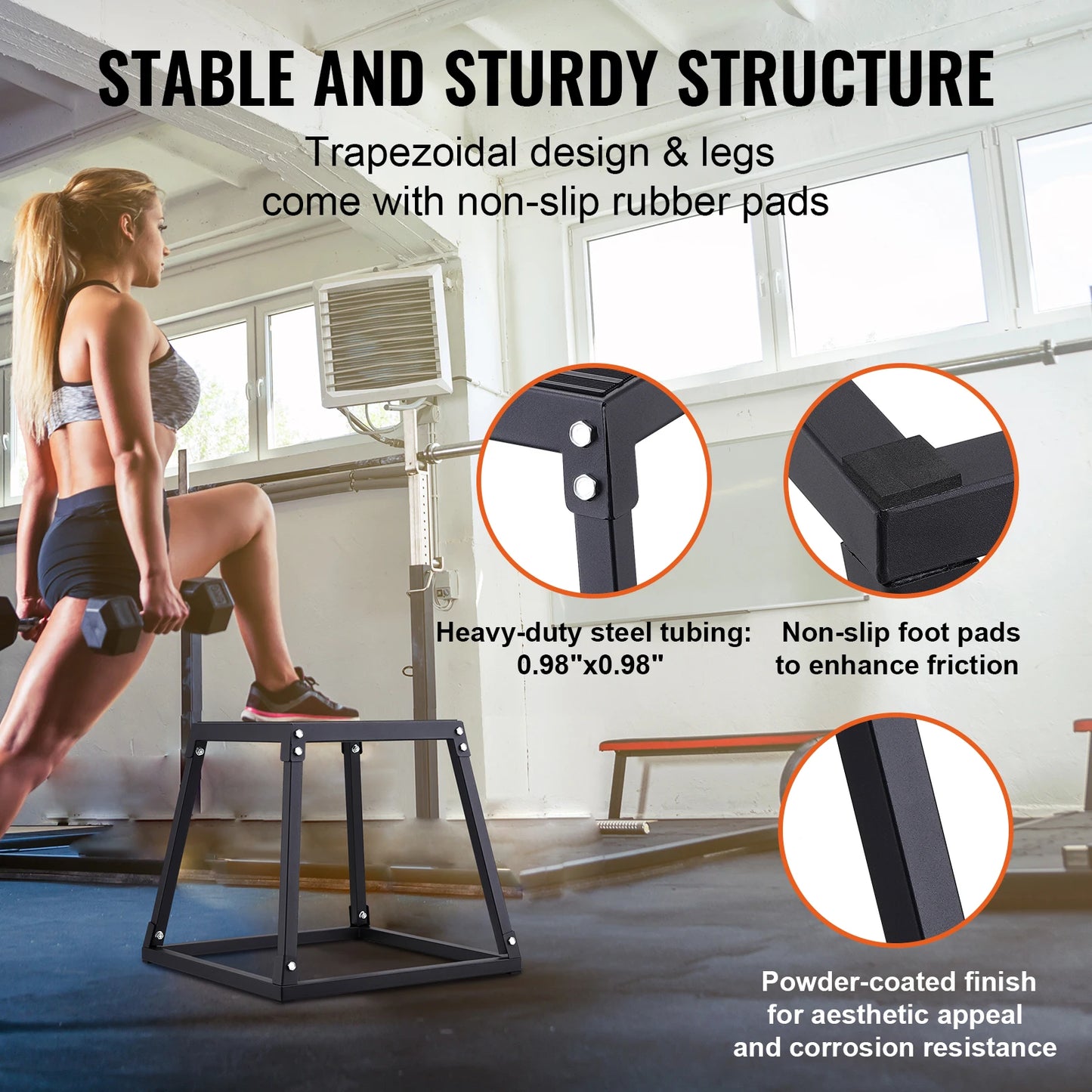 SucceBuy Plyometric Jump Box Set For Agility And Cardio Training
