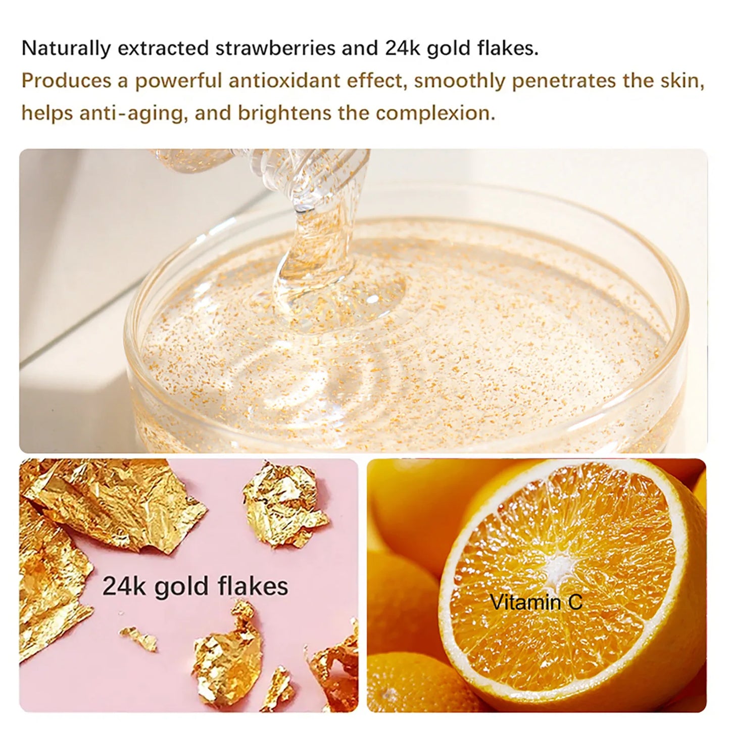 AILKE Double Glutathione Whitening Serum For Dark Spots and Moisturizing