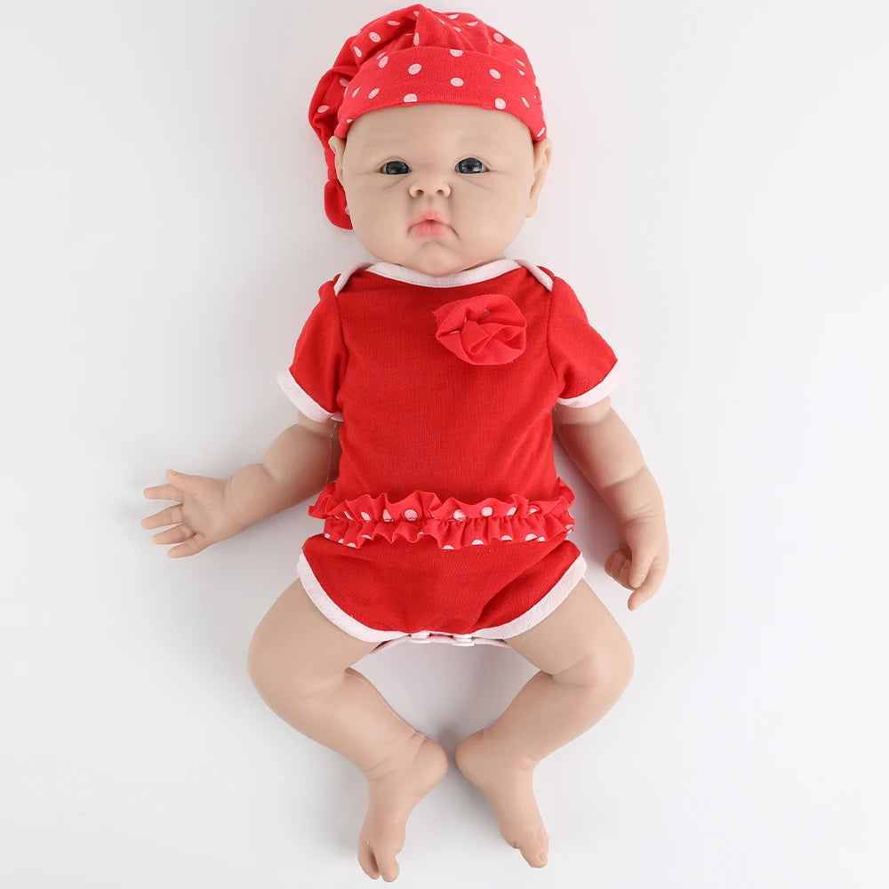 IVITA Silicone Reborn Doll Realistic Lifelike Handmade Collector Gift Doll
