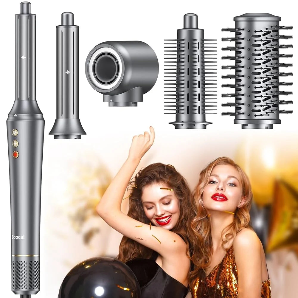 BOPCAL 5 In 1 Multifunctional Hot Air Hair Dryer Styler