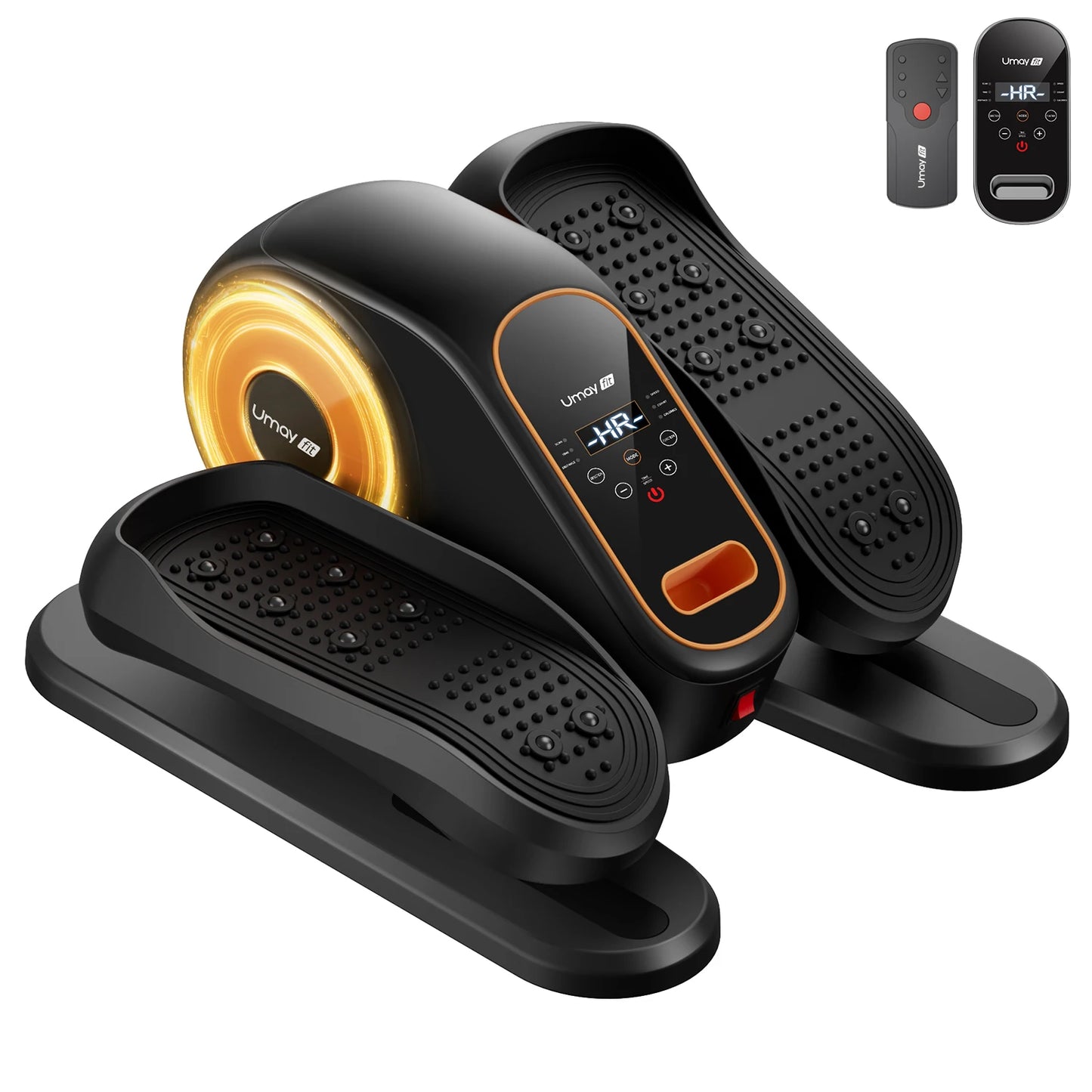 UMAY Electric Under Desk Elliptical Machine Remote Control Home Office