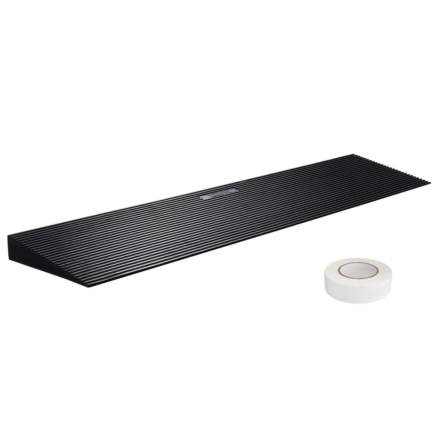 Cuttable Natural Rubber Threshold Ramp With Double Sided Tape