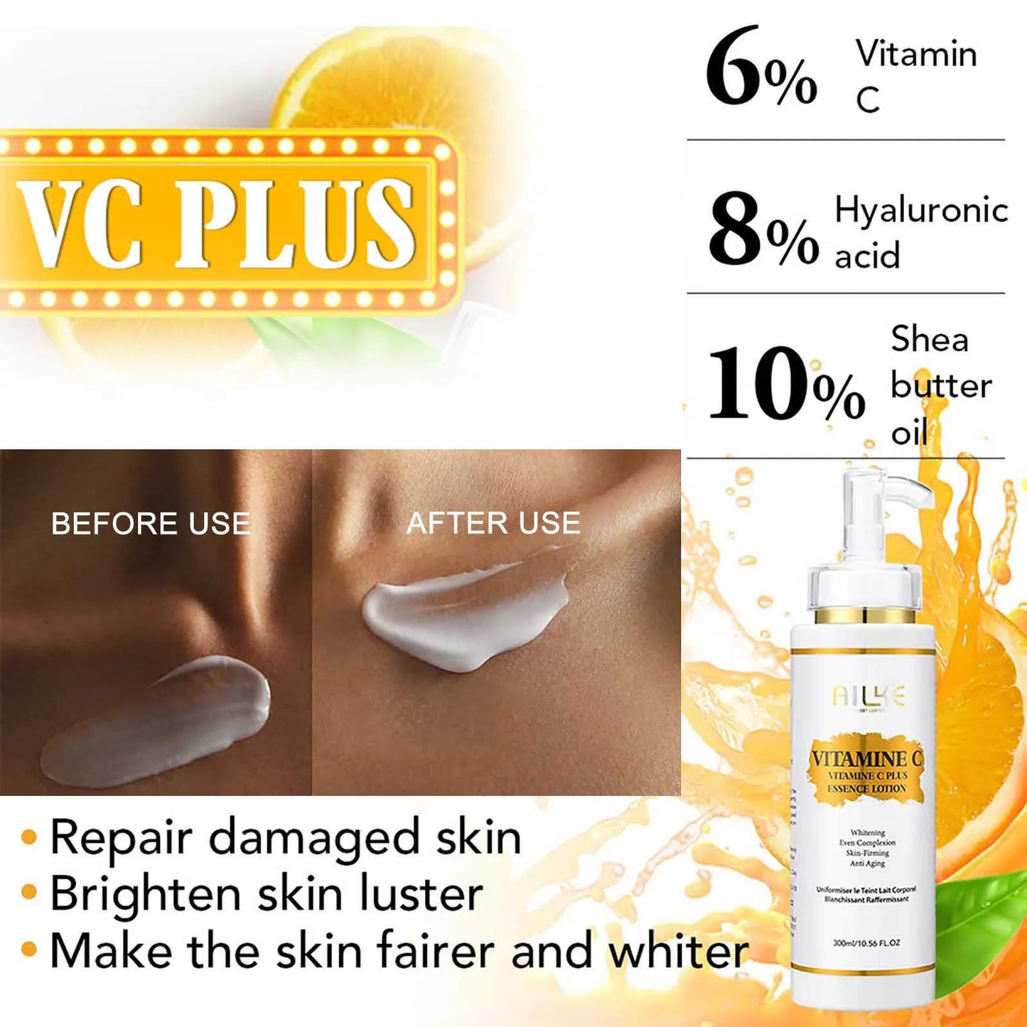 KYLIEFIT Vitamin C Whitening Serum For Dark Spot Reduction