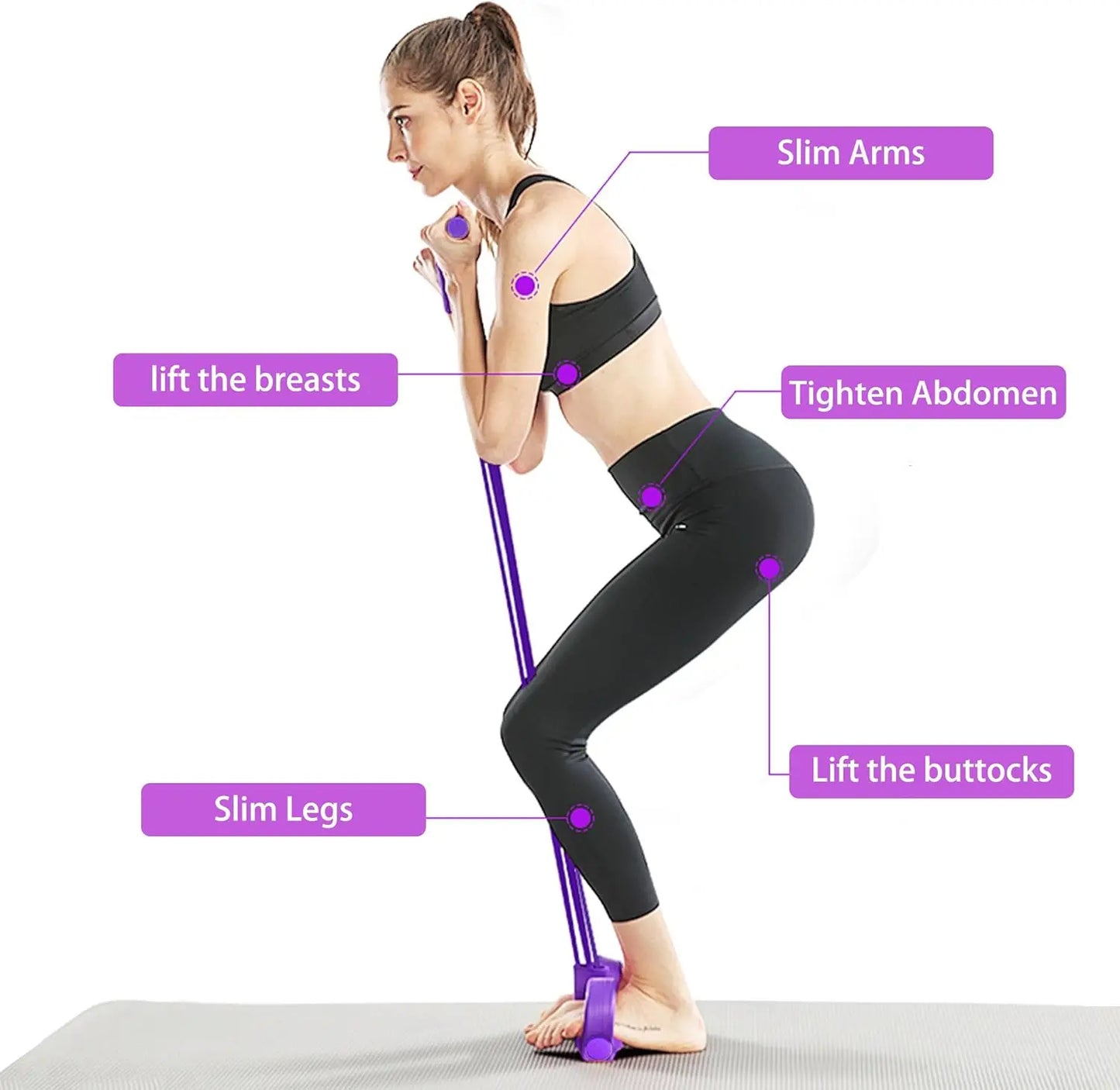 GOT-TOG Puller Resistance Bands Set For Abdominal Full Body Workout