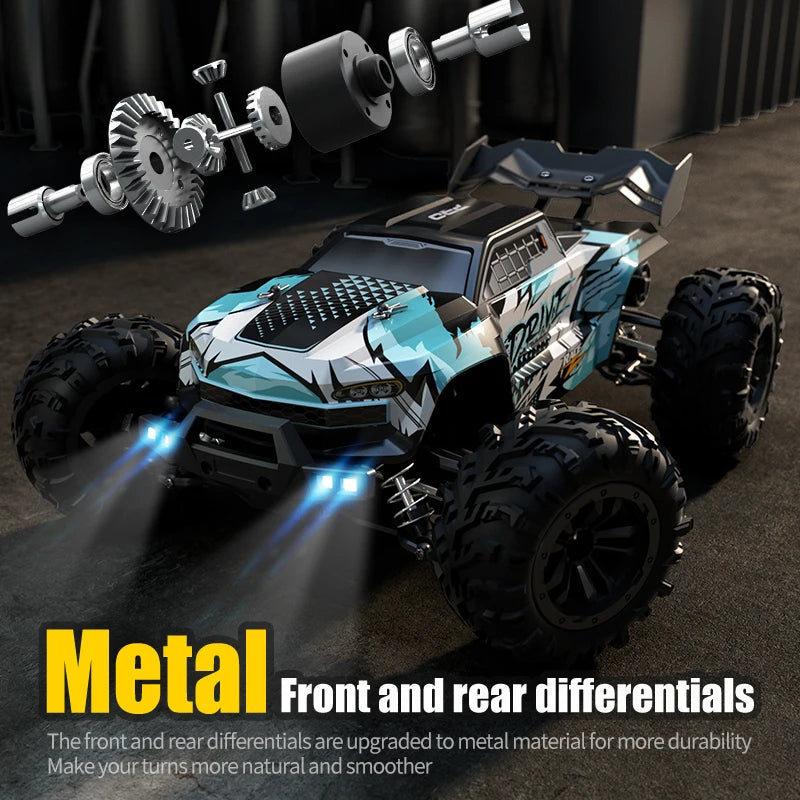 WLtoys 16101 Pro 4WD RC Car With LED Lights And Remote