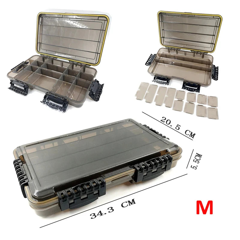 Large Capacity Waterproof Fishing Tackle Box For Fishing Accessories