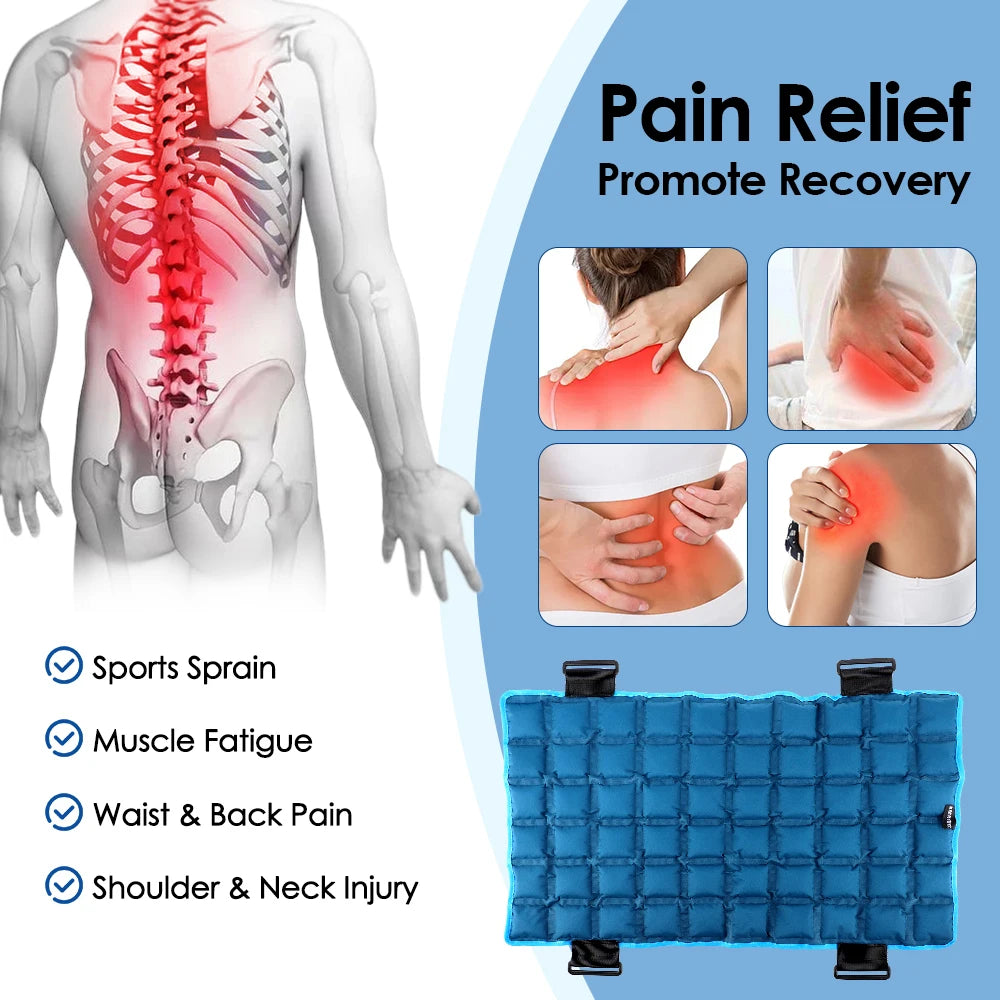 Hailicare Large Ice Pack For Muscle Relief Reusable Gel Pack
