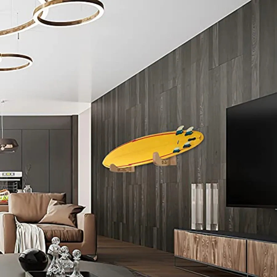 Wall Mounted Surfboard Rack Hanger For Shortboard Longboard Aluminum