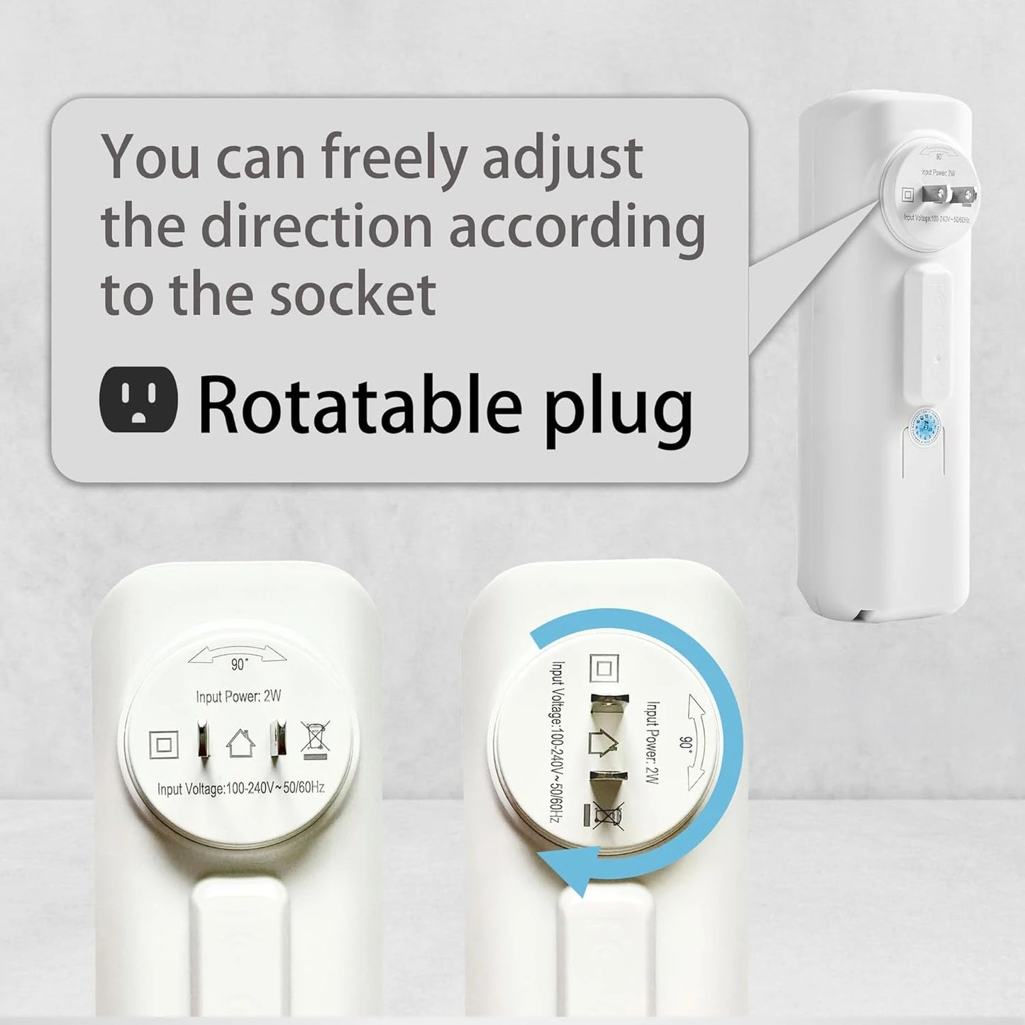 NAMSTE Plug In Oil Diffuser Smart Bluetooth Waterless Aromatherapy