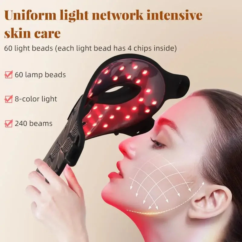 UBilli LED Face Mask Near Infrared Therapy Anti Aging