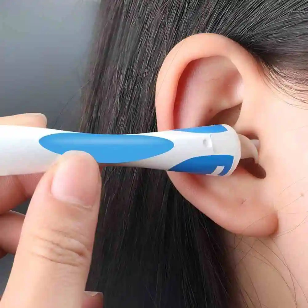 Silicone Ear Wax Remover Tool With 16 Replacement Tips