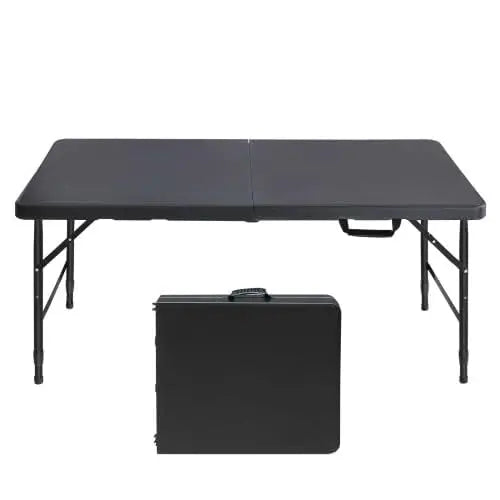 Studyset Heavy Duty Folding Table 300lb Capacity Outdoor Waterproof