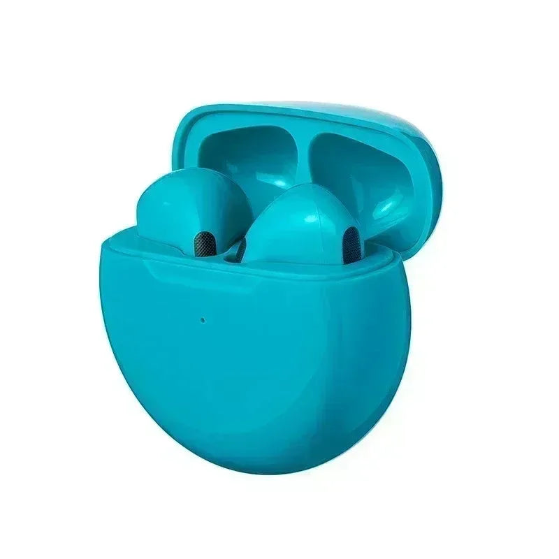 Pro 6 TWS Wireless Earphones With Mic Bluetooth Earbuds