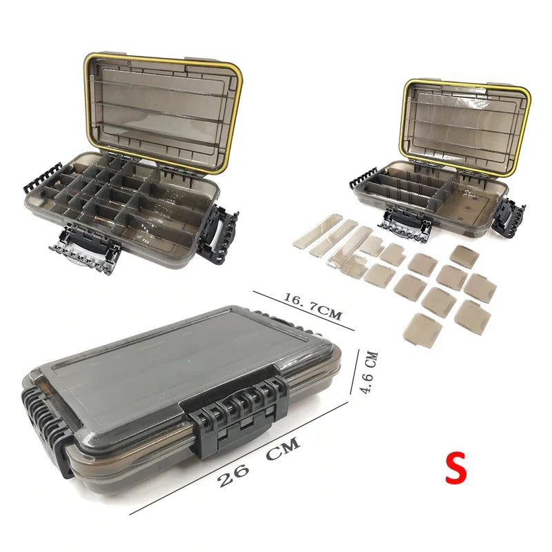 Large Capacity Waterproof Fishing Tackle Box For Fishing Accessories