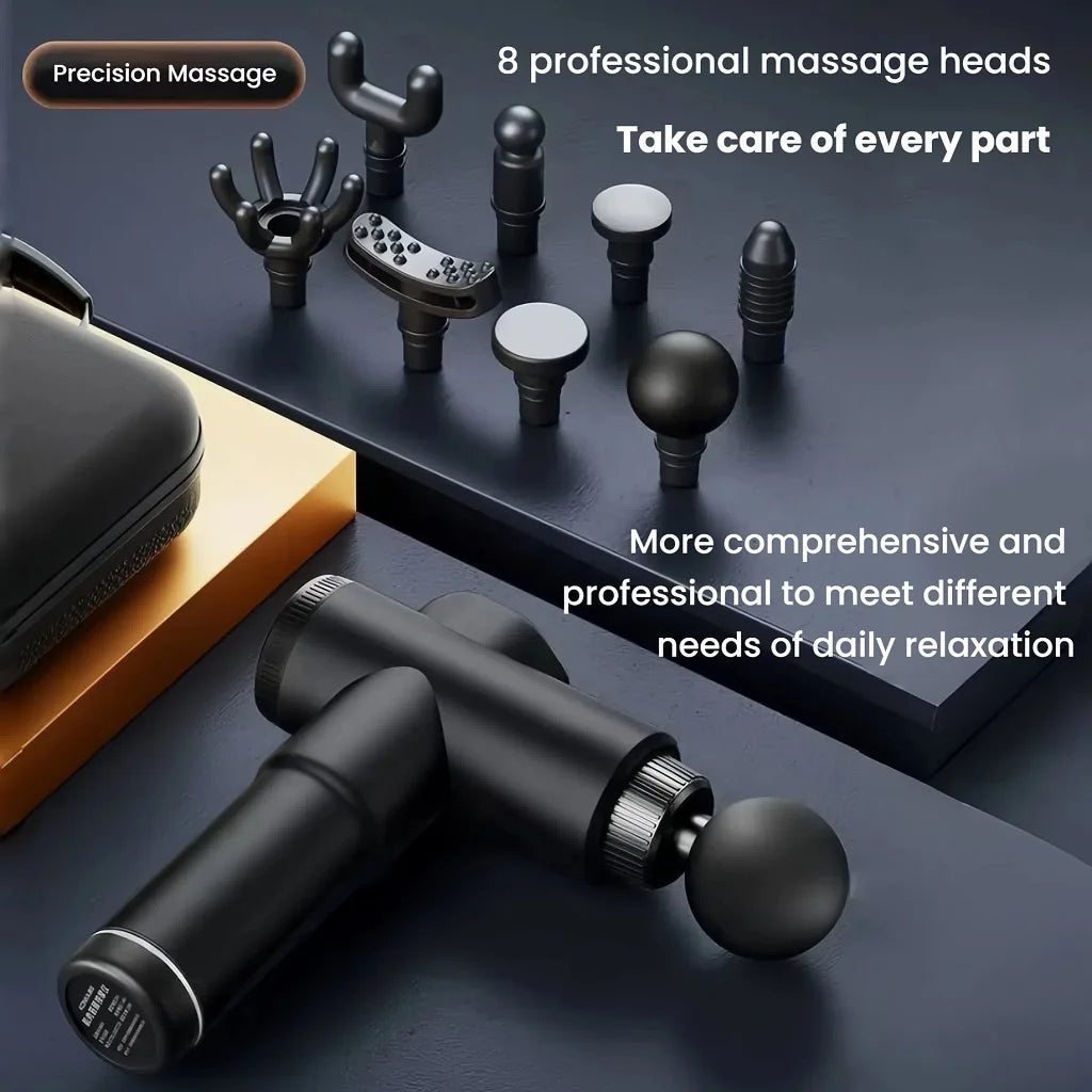 Massage Gun LCD Touch Screen Muscle Pain Relief And Recovery