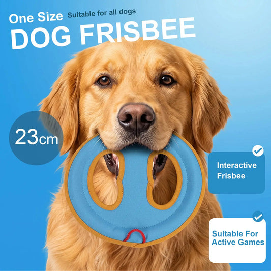 Floating Frisbee Dog Toy Bite Resistant Oxford Fabric Outdoor