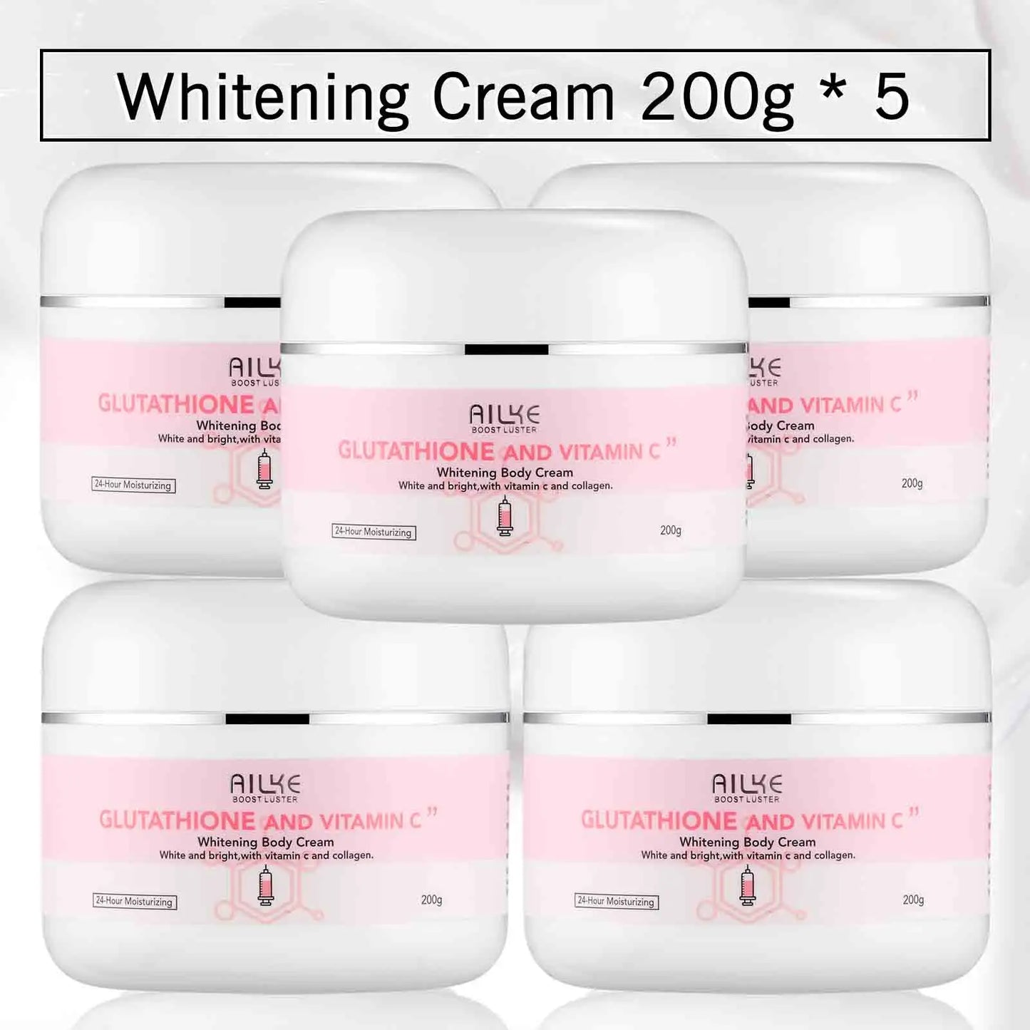 AILKE Brightening Skin Care Set With Vitamin C And Glutathione Moisturizing