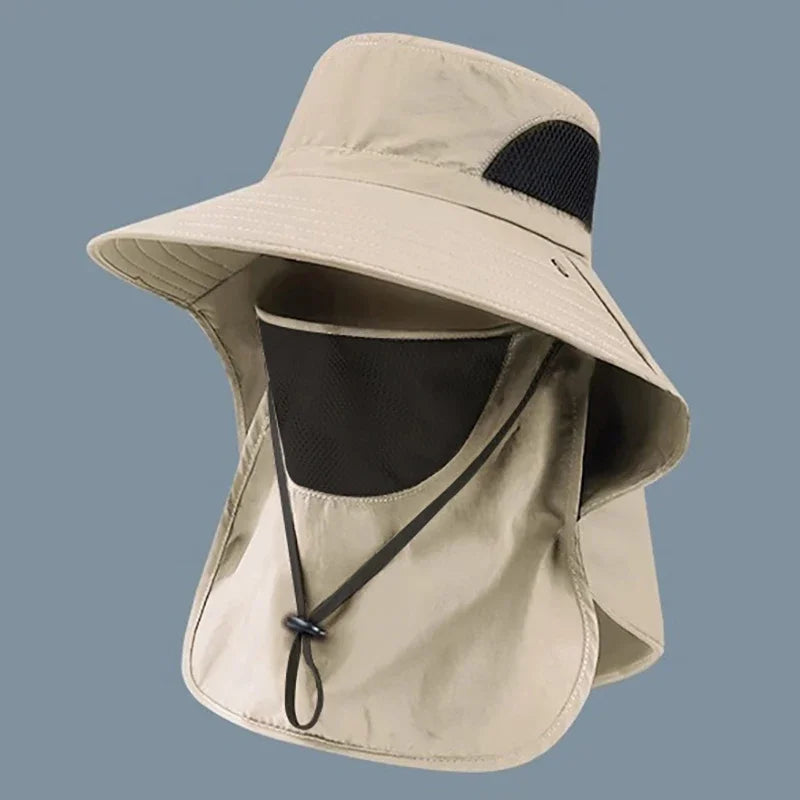 LEOSOXS Sun Hat UV Protection Outdoor Fishing Hiking Camping Visor