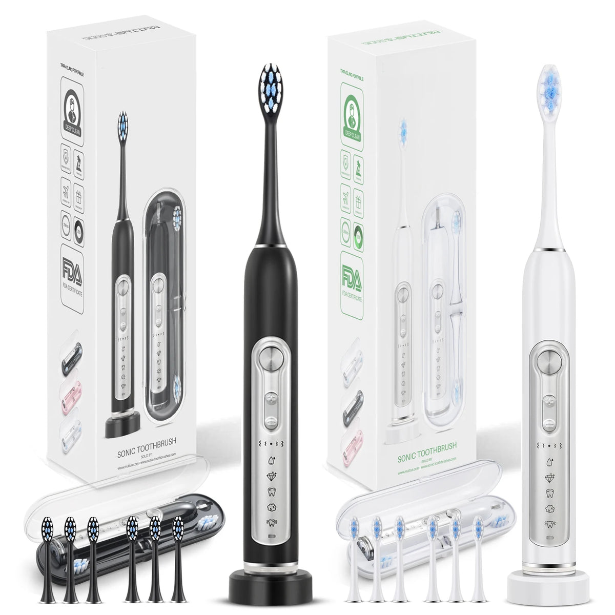 Subort S7 Super Sonic Electric Toothbrush With Smart Timer