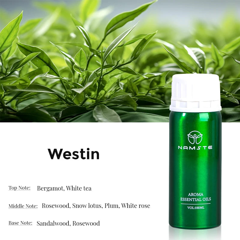NAMSTE Electric Aromatic Diffuser With Pure Plant Essential Oils
