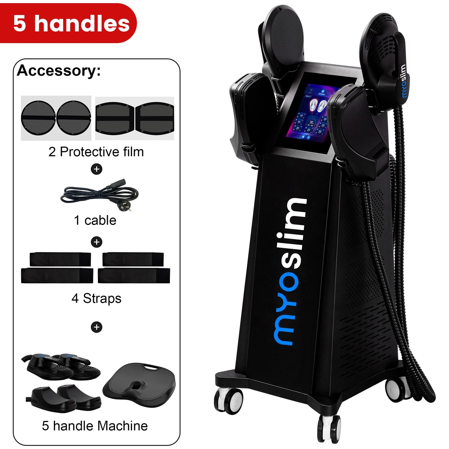 MYOSLIM RF High Intensity Vibration Pulse Electromagnetic Body Shaping Machine